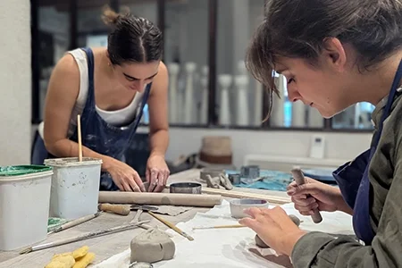 Les ateliers thématiques chez l'Élément Terre, atelier ceramique