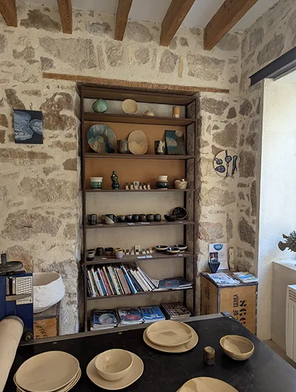 Vente de céramiques à l'atelier - Element Terre Nice