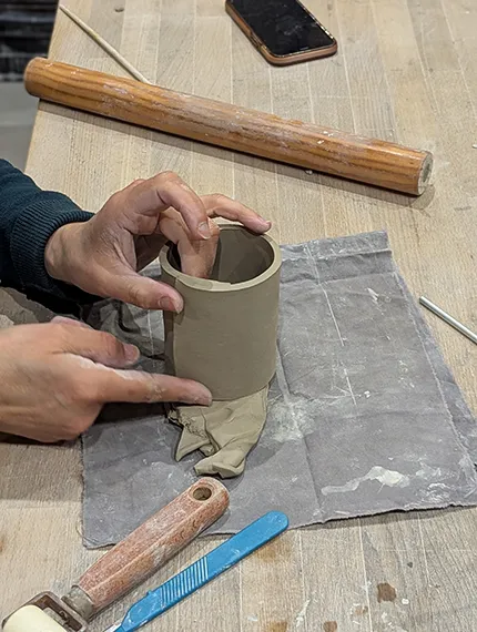 Atelier découverte à l'atelier l'Élément Terre