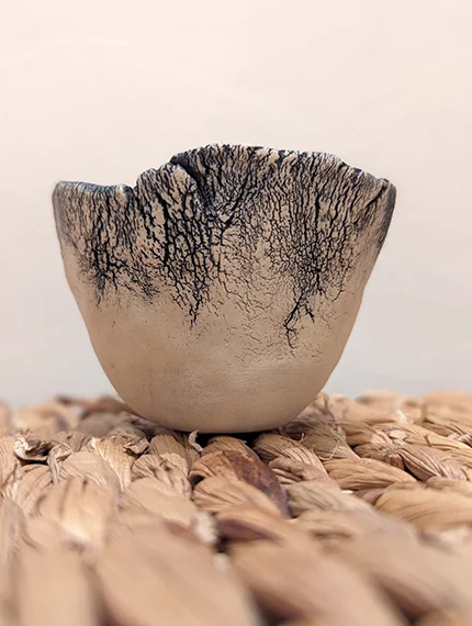 Tasse réalisée à l'atelier par une élève @ororouk