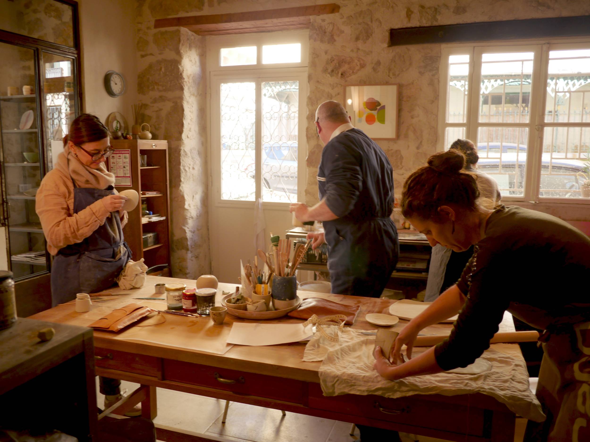 cours de poterie et céramique à Nice