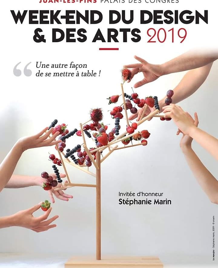 Week-End du Design et des Arts à Juan les Pins le 1, 2, 3 Novembre 2019
